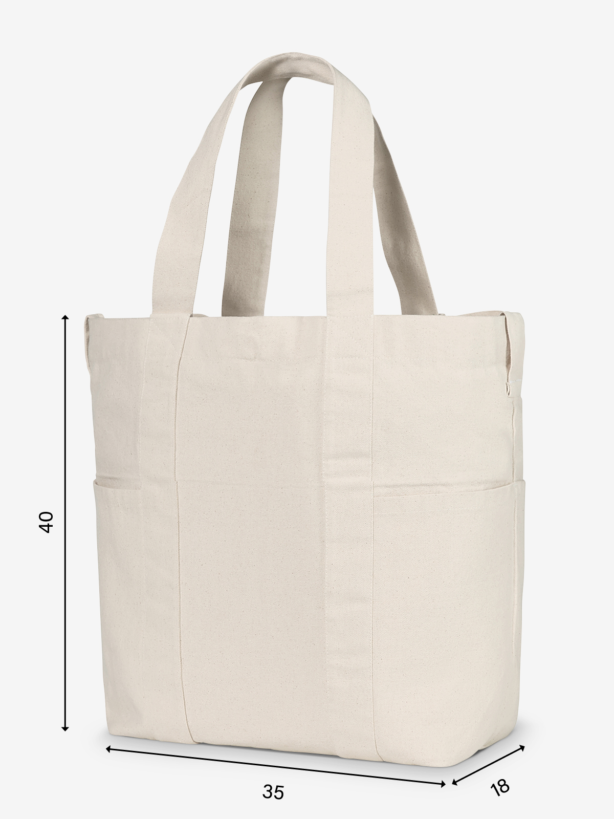 Abmessungen Wellness-Tasche ORGANIC