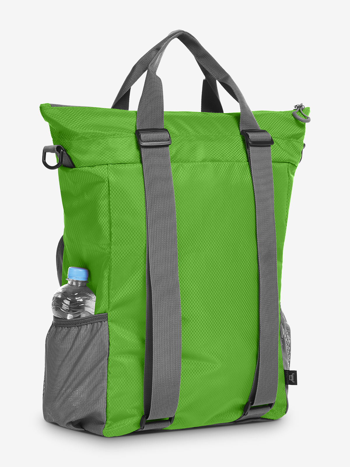multi bag STEP apple-green back
