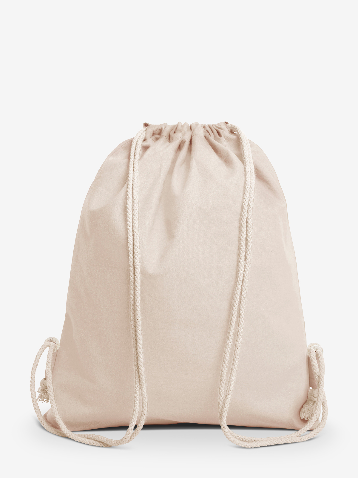 Zugbeutel ORGANIC natur ruecken