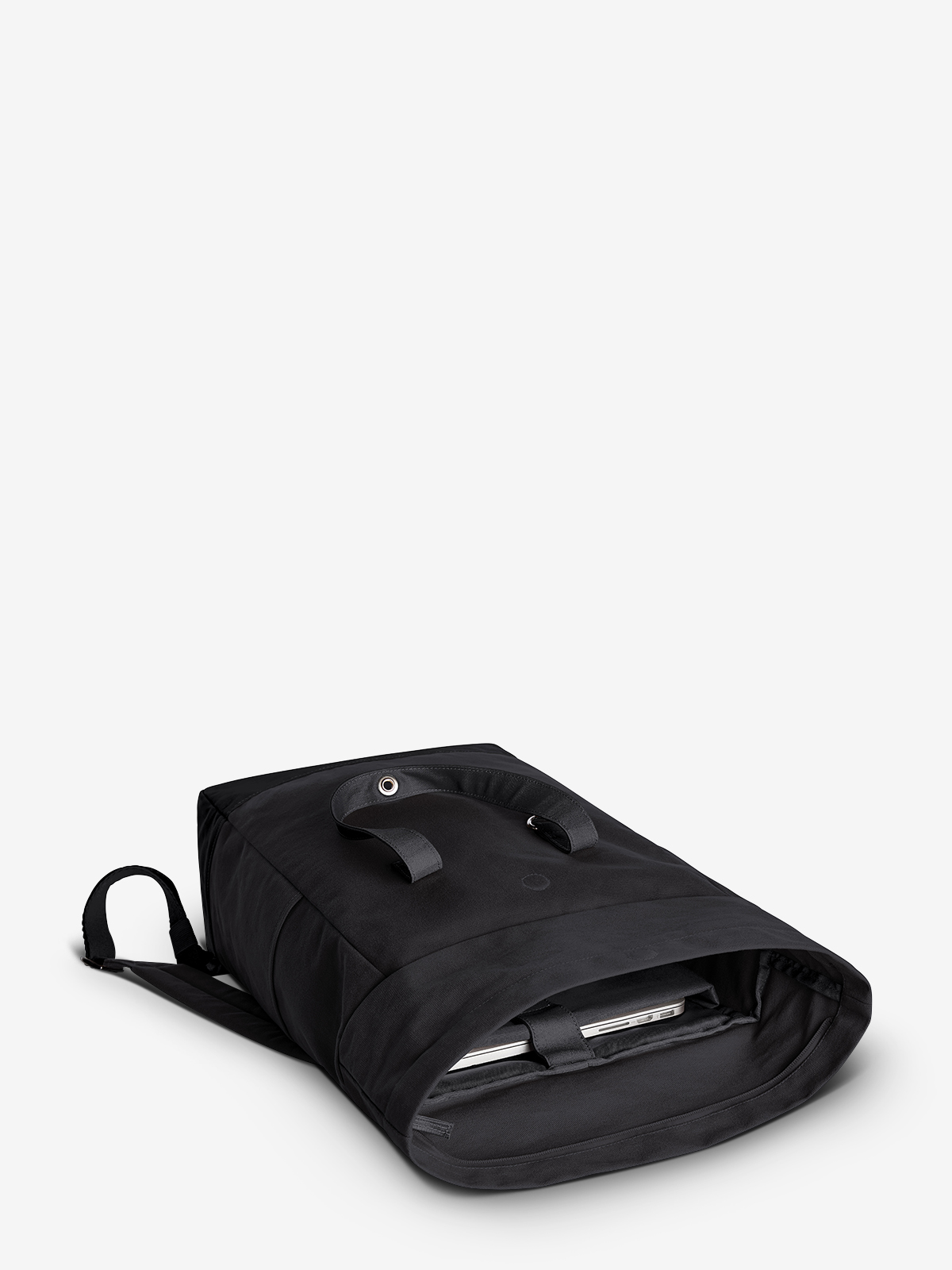 notebook backpack LIFE black-black filled