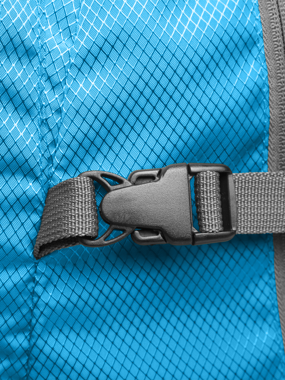 backpack STEP M cyan detail