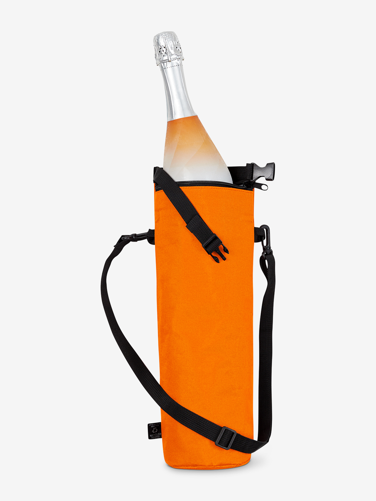 thermo bag BOTTLE orange filled