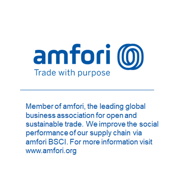 Halfar ist Mitglied des amfori BSCI