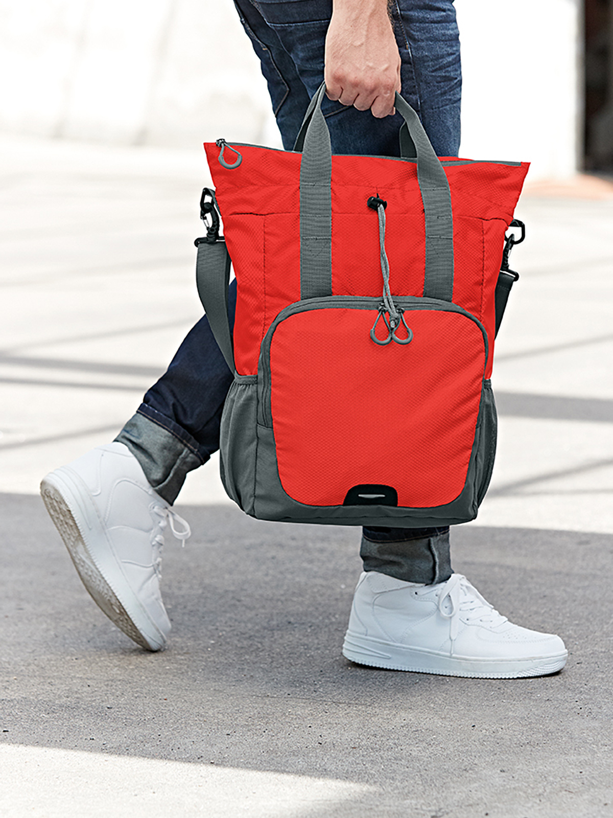 Multibag STEP rot mit Model