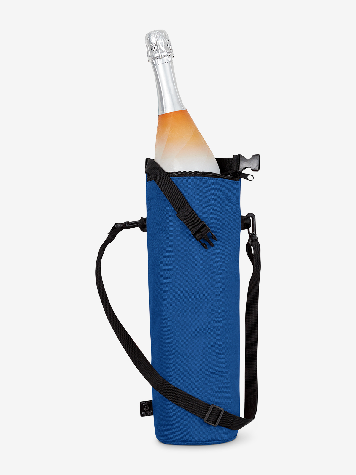 Thermobag BOTTLE royalblau gefuellt