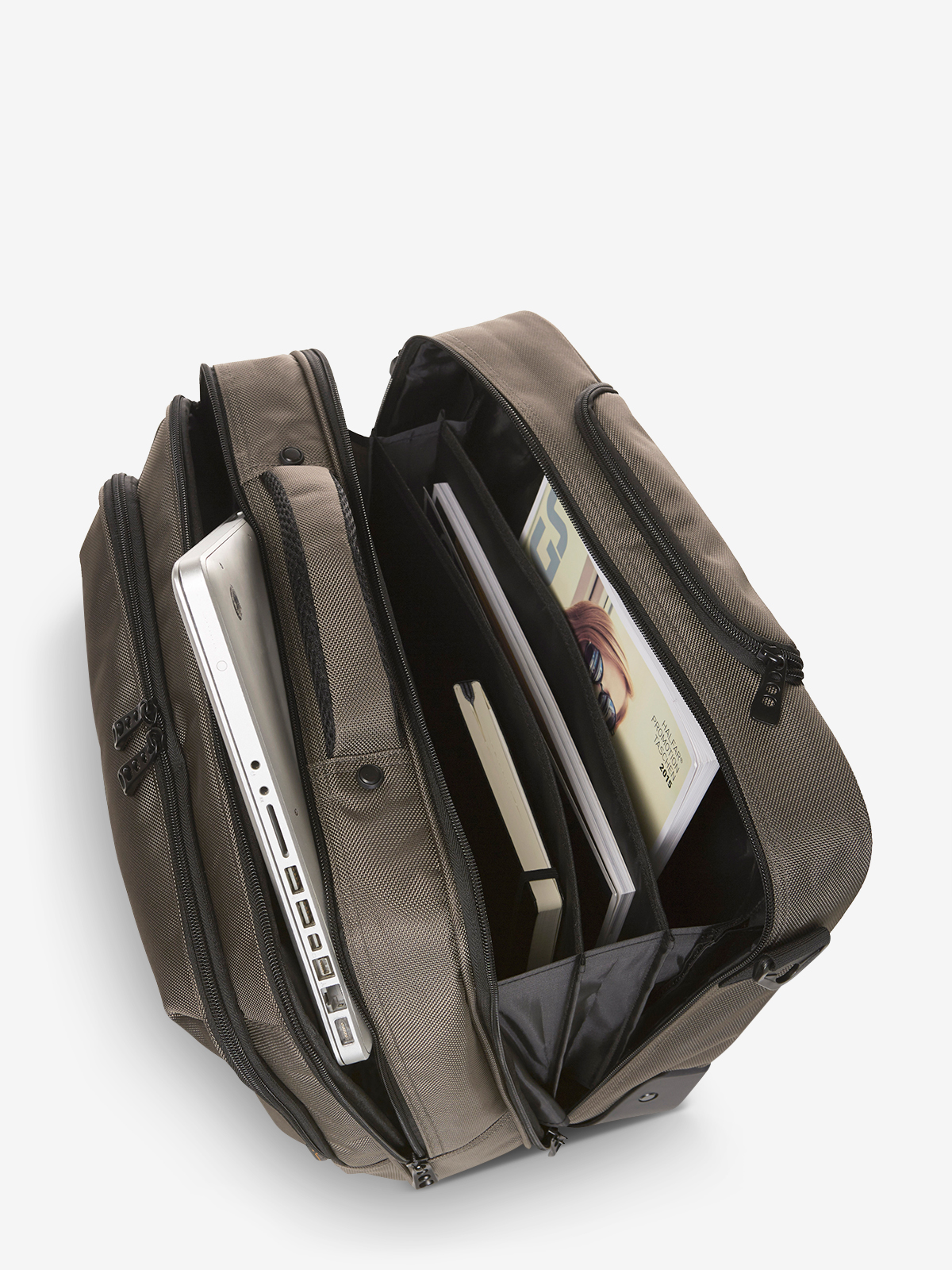 business trolley MISSION taupe filled