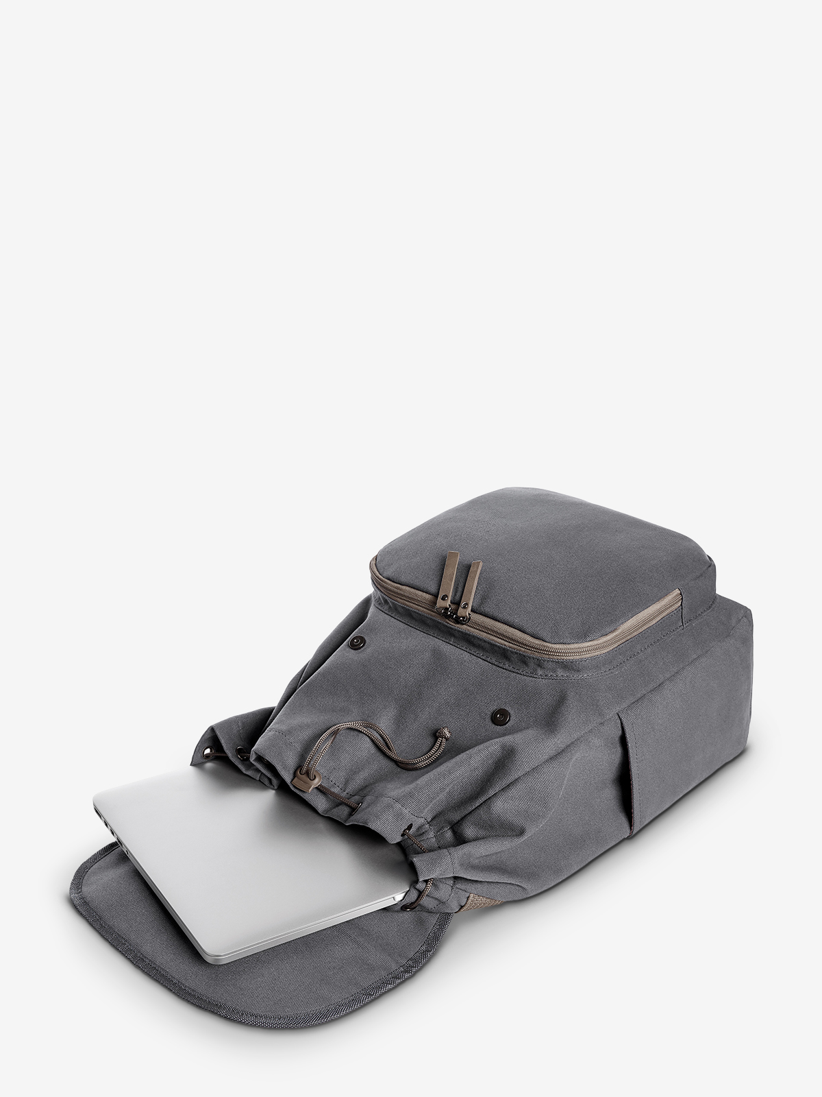 notebook backpack COUNTRY anthracite filled