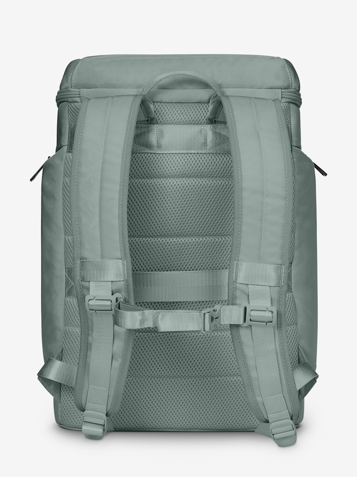 Notebook-Rucksack SOLID gruengrau ruecken
