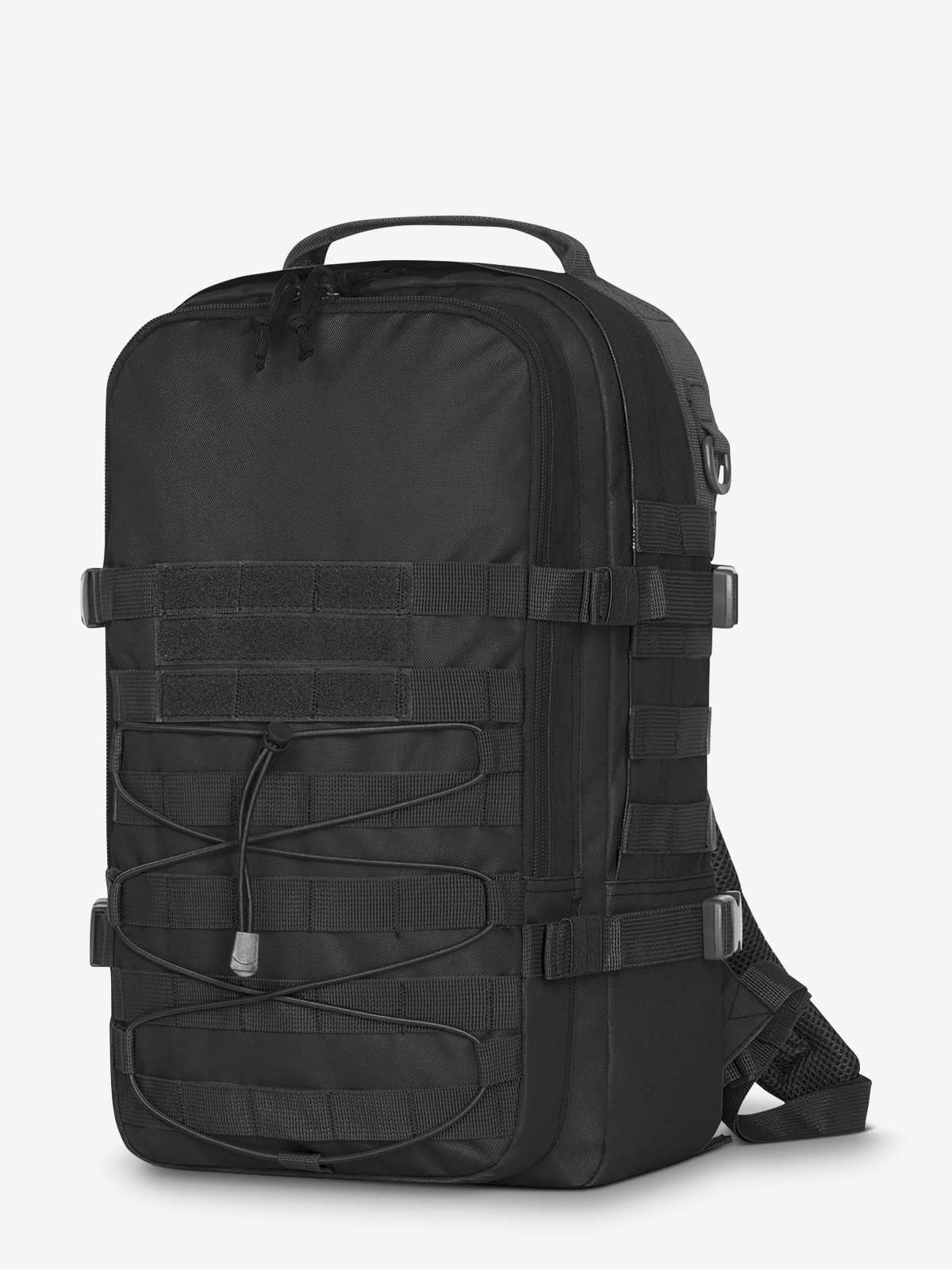 Notebook-Rucksack MOLLE schwarz