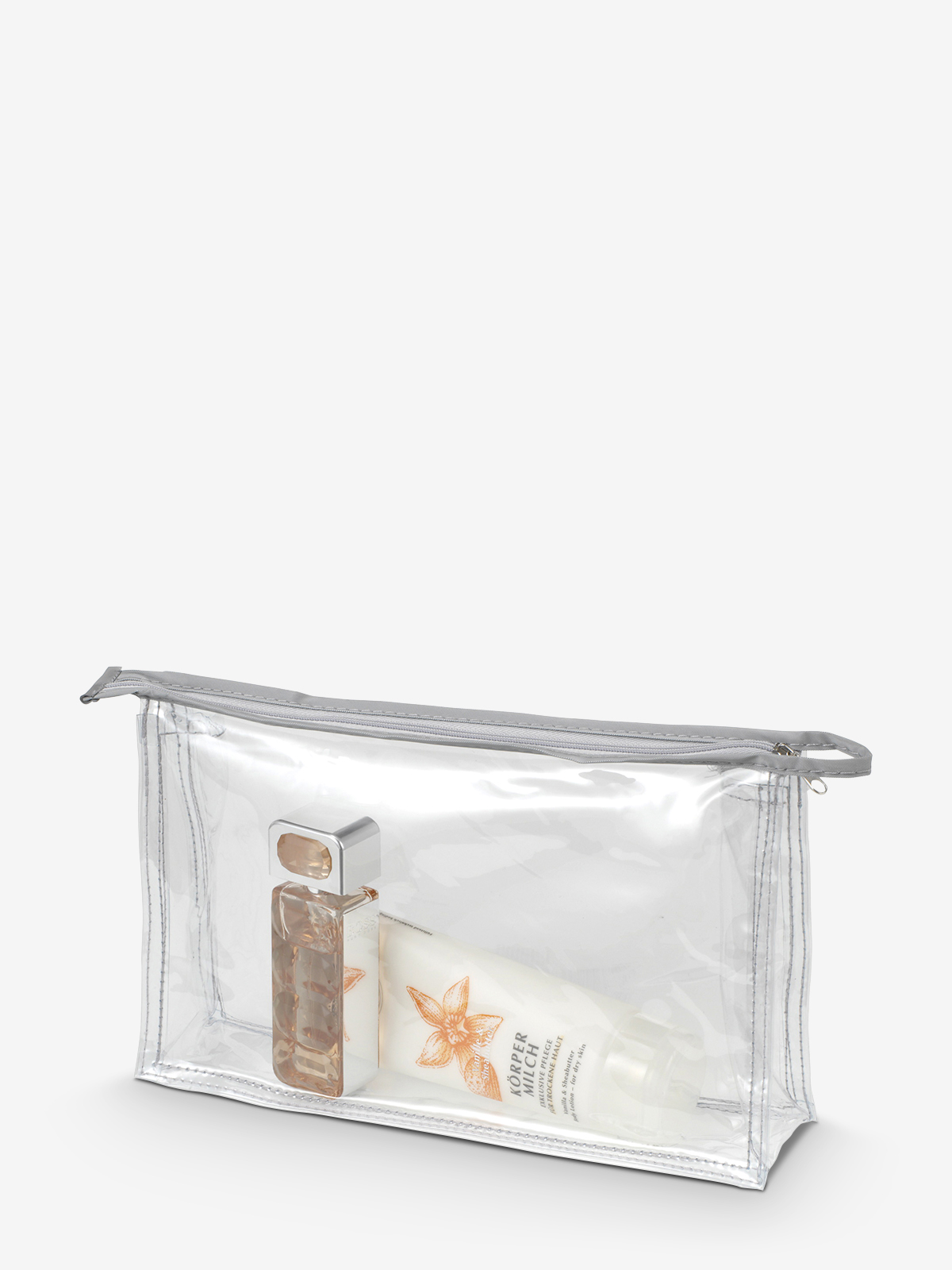 1800177 - Reissverschluss-Tasche UNIVERSAL transparent gefuellt