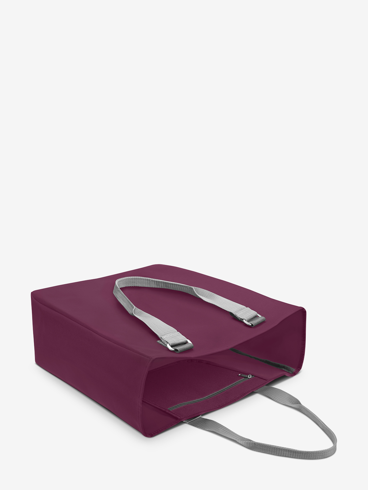 Shopper SOLUTION weinrot liegend