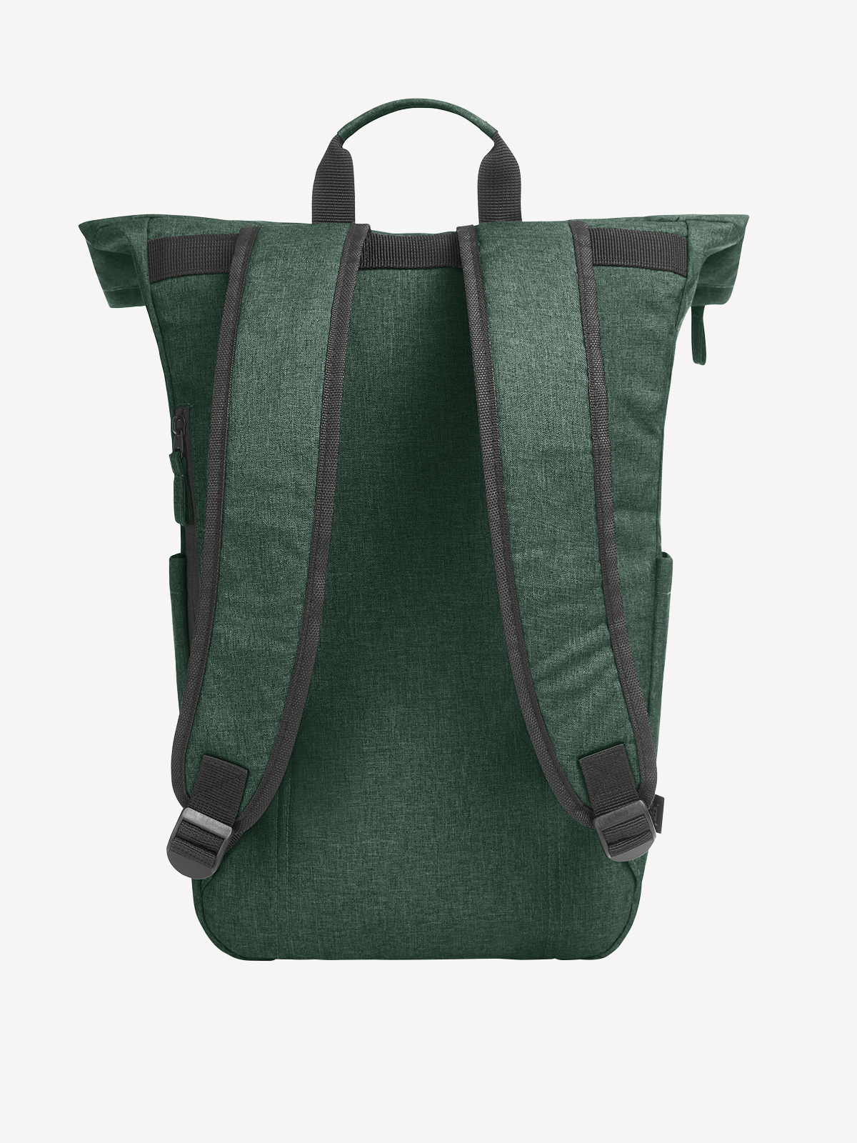 laptop backpack CIRCLE green back