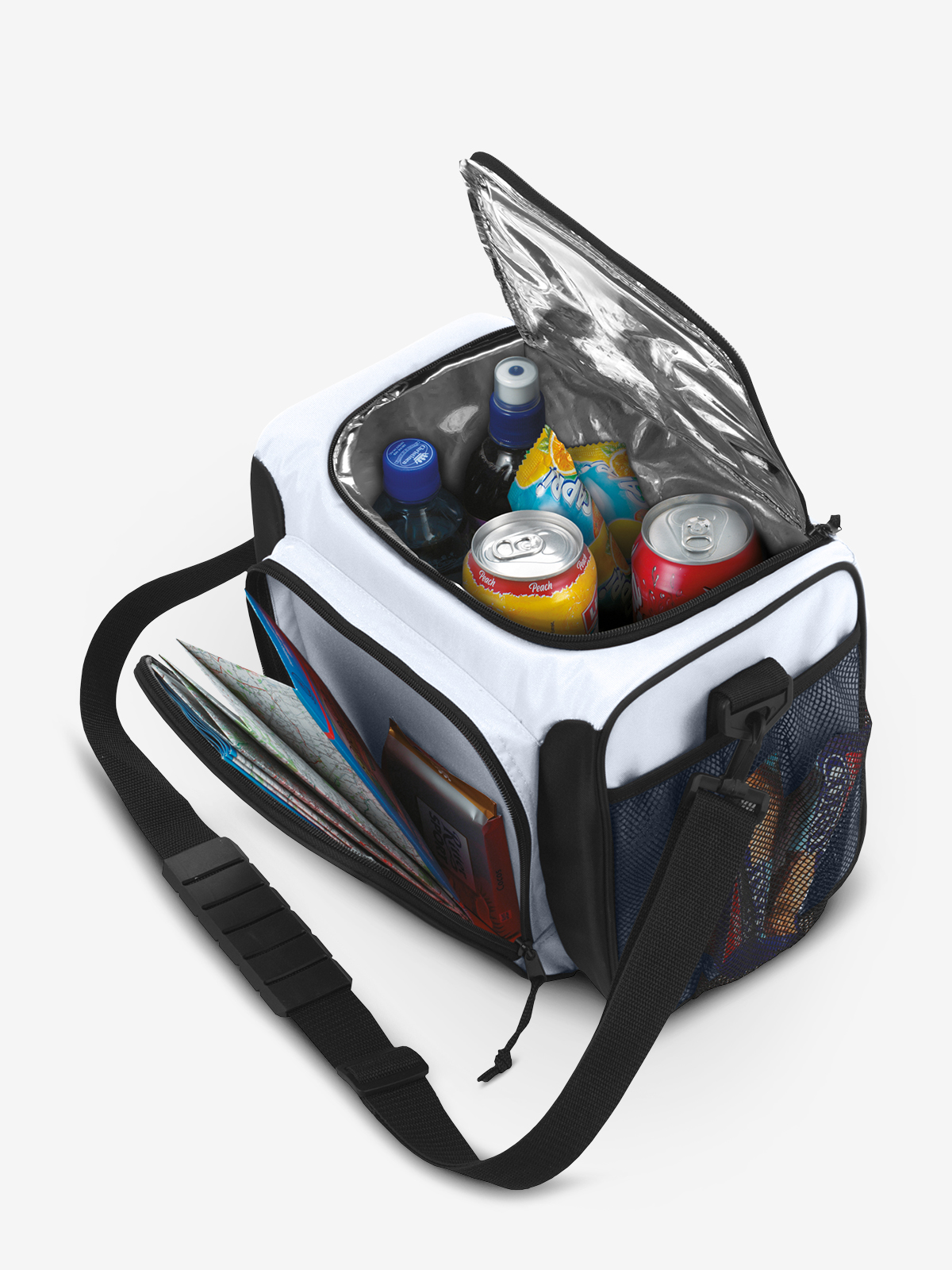 cool bag SPORT white filled