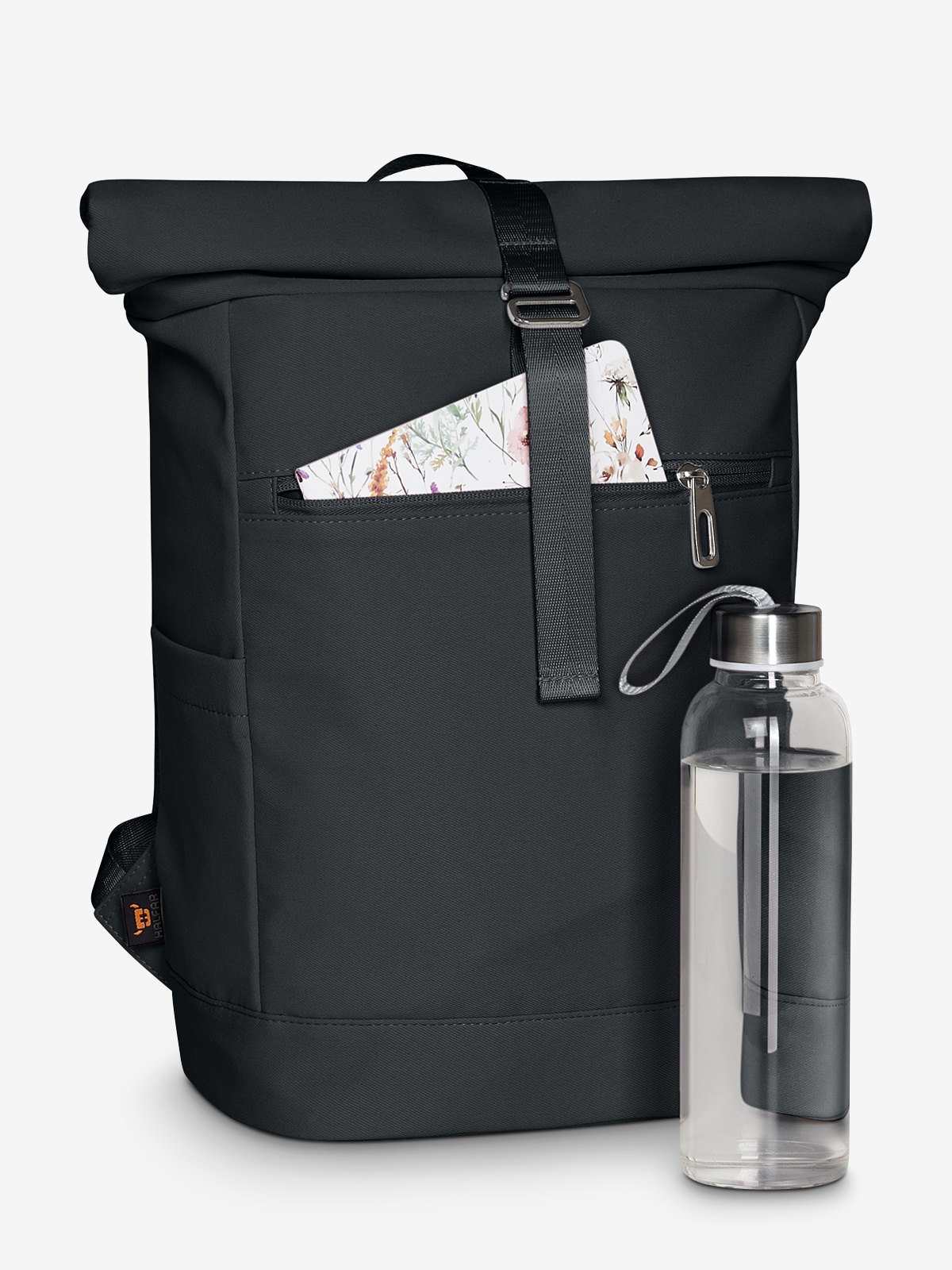 Rucksack STAR S schwarz gefuellt