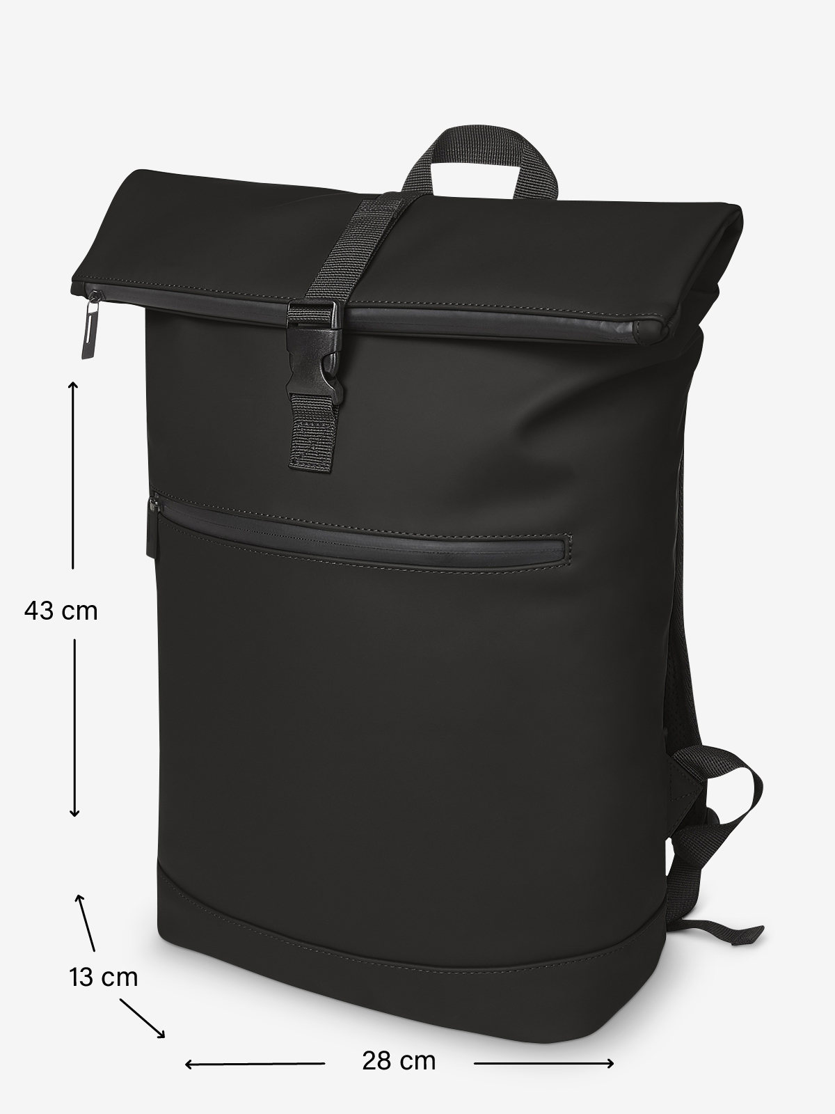 Abmessungen Laptop-Rucksack PURE