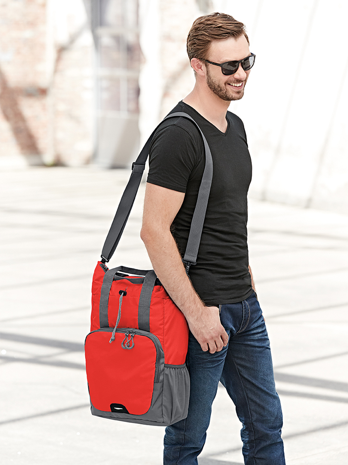 Multibag STEP rot mit Model