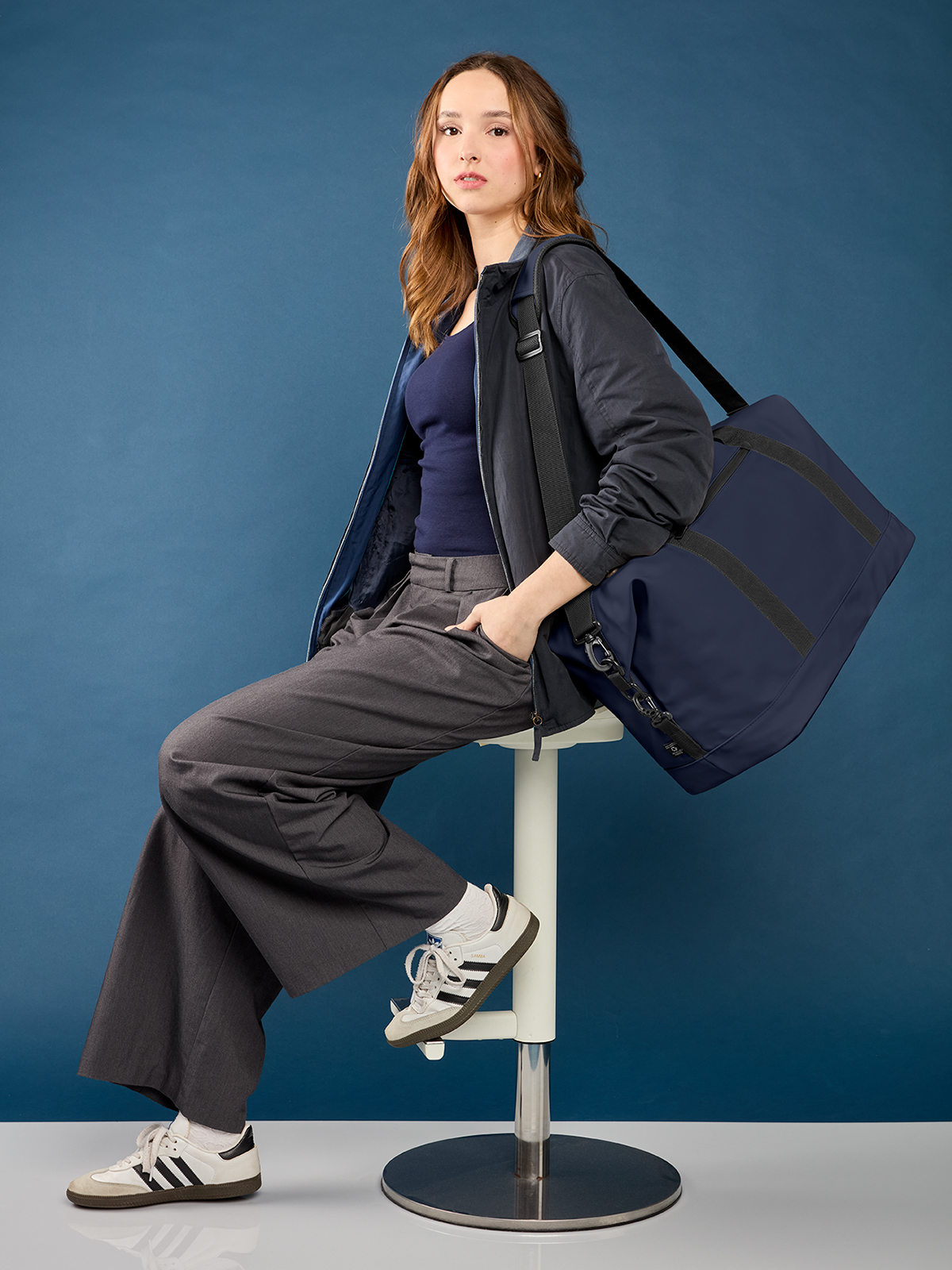 Sport-/Reisetasche PURE marine mit Model