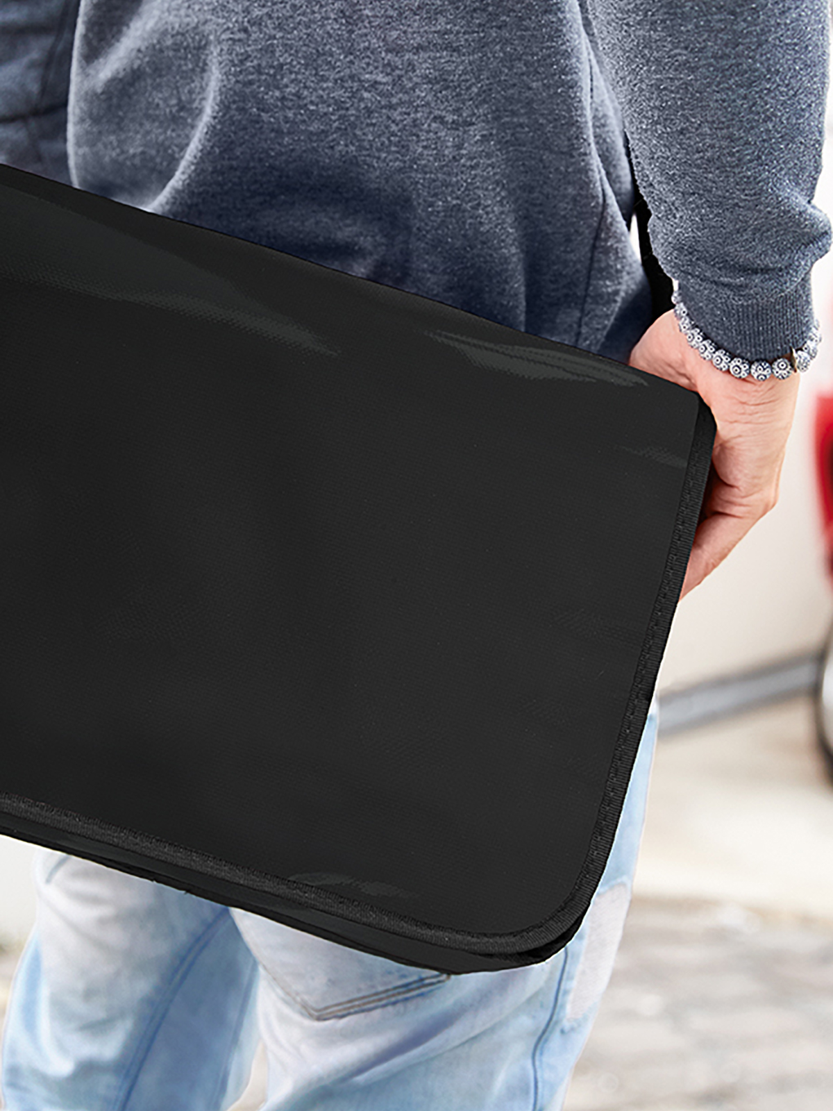 LorryBag® ECONOMY schwarz-matt mit Model