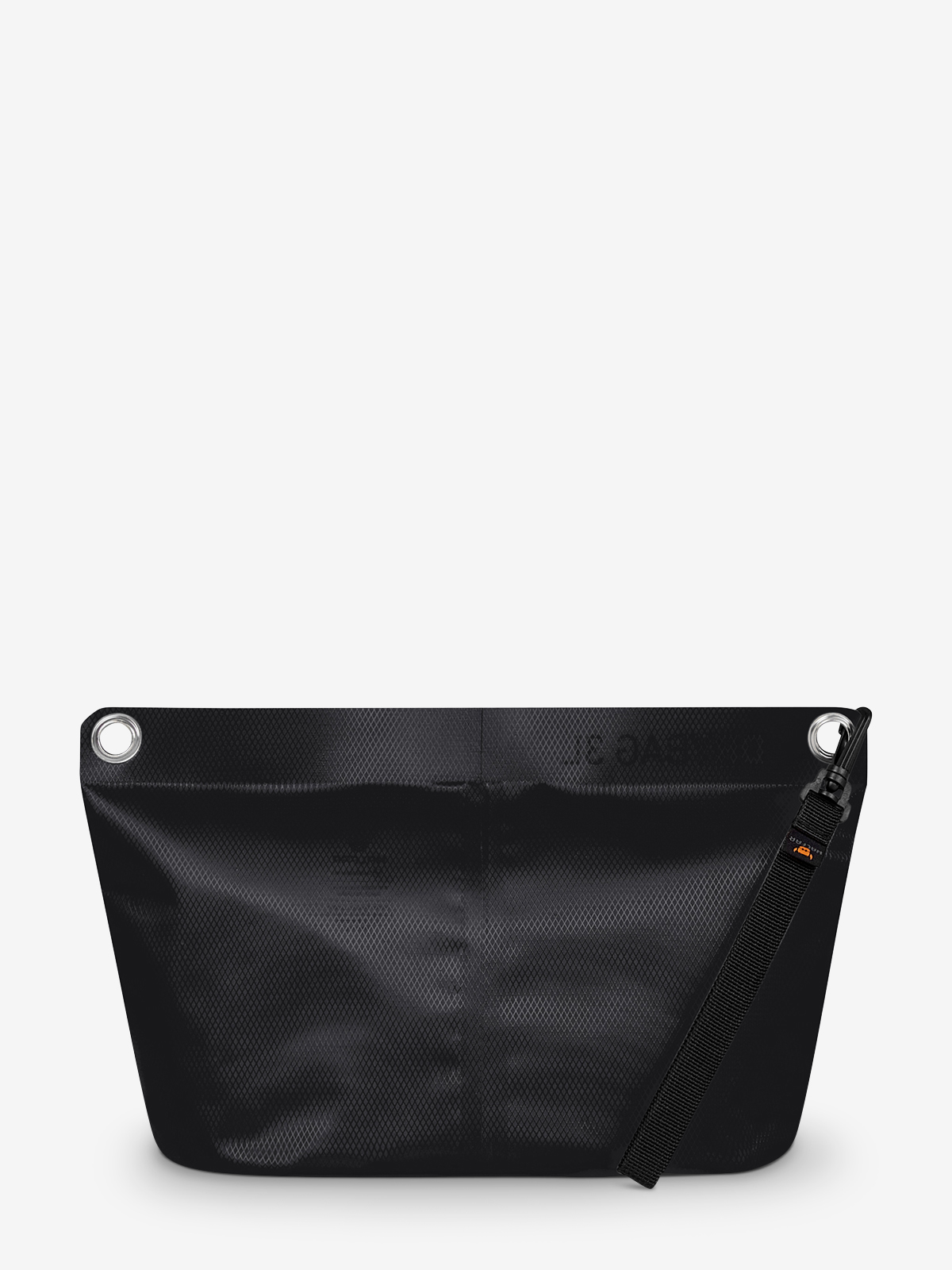 zipper bag DRYBAG black back