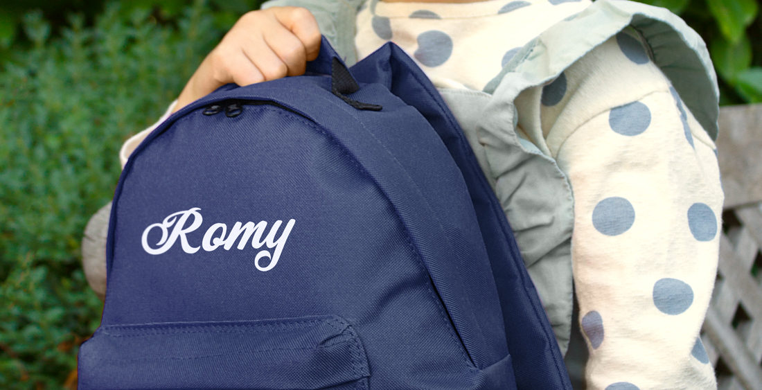 Kinderrucksäcke selbst gestalten  präsentiert als Druck auf Rucksack Kids