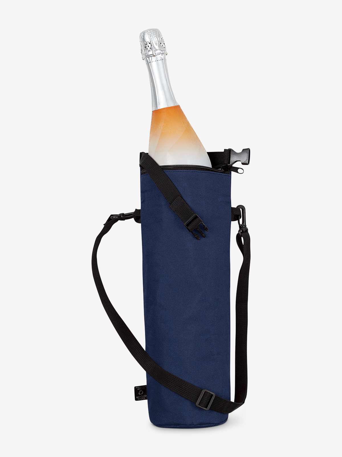 thermo bag BOTTLE navy filled