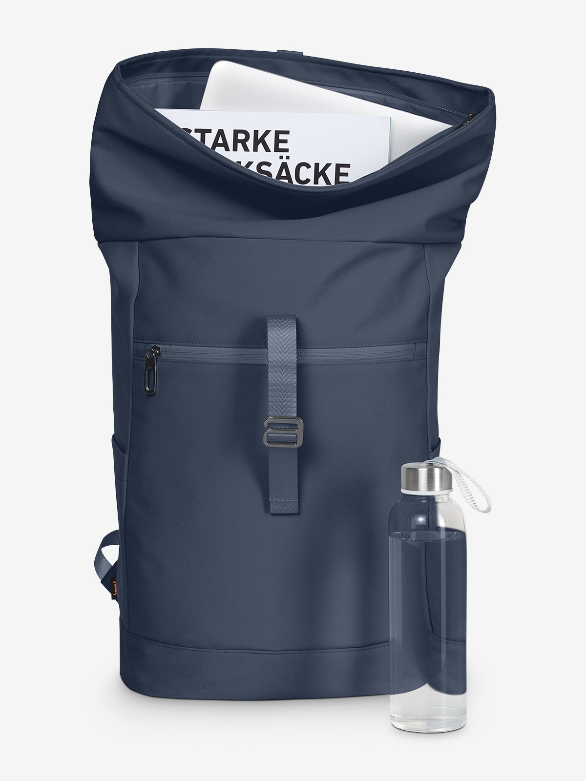 laptop backpack STAR navy filled