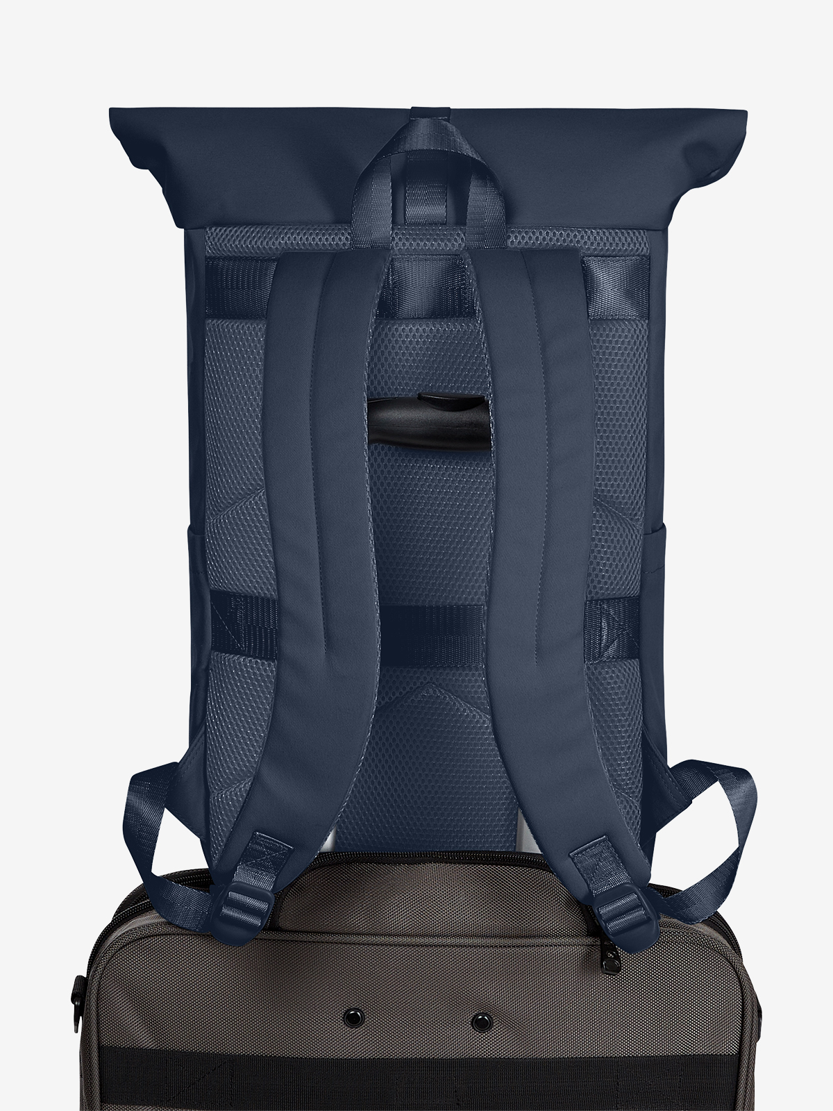 laptop backpack STAR navy trolley