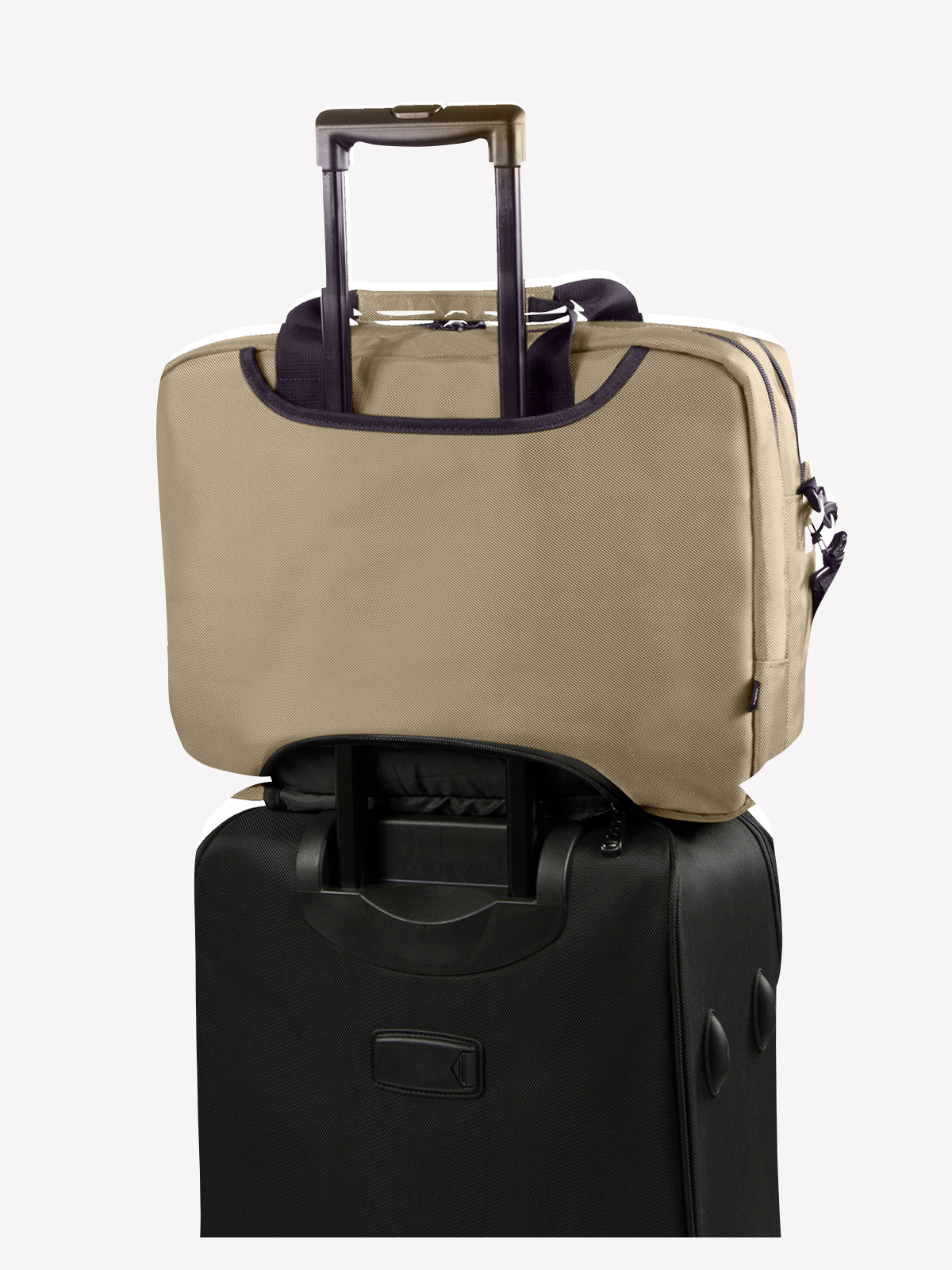 Business-Tasche MISSION beige ruecken trolley