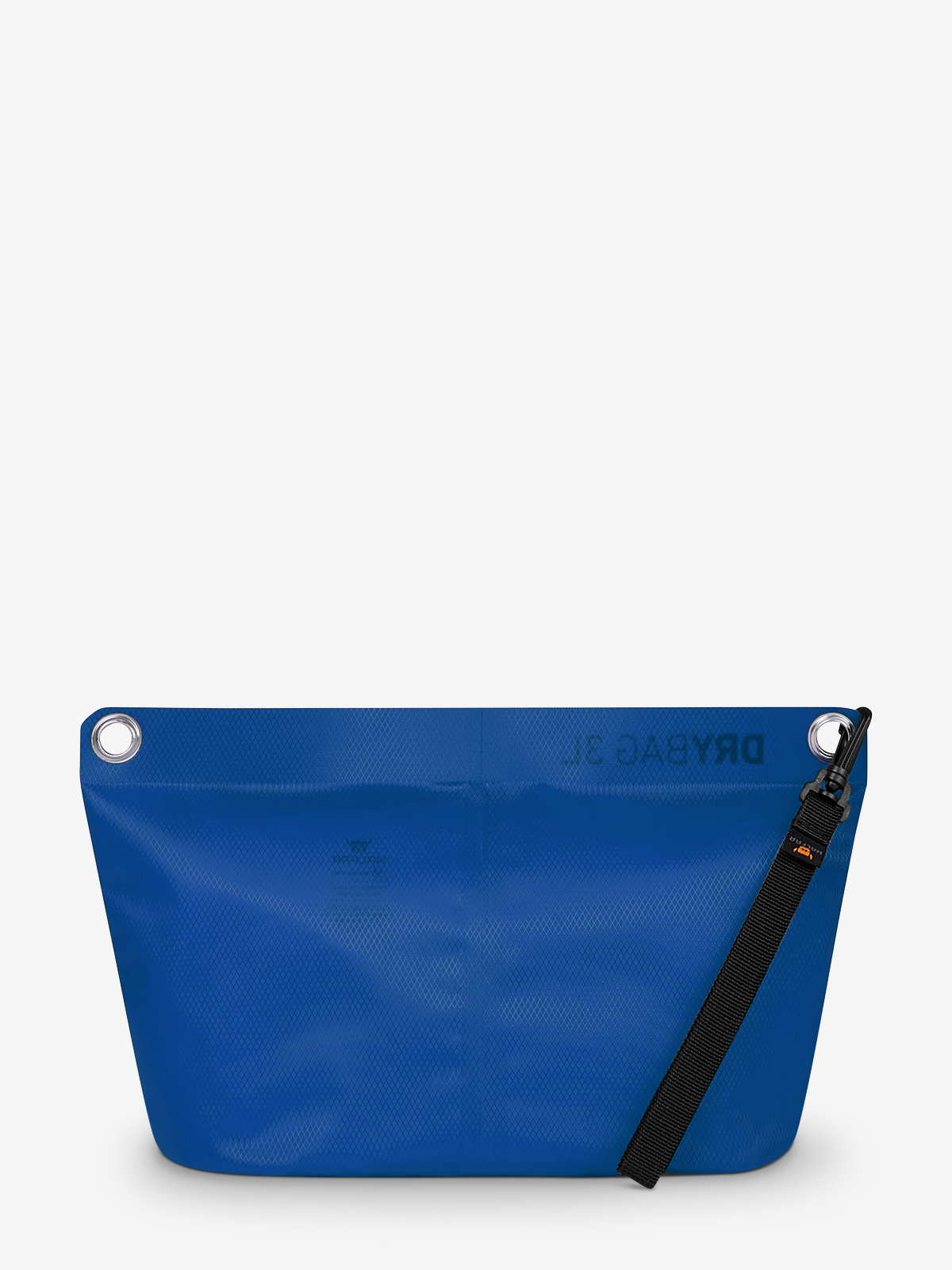 zipper bag DRYBAG royal-blue back