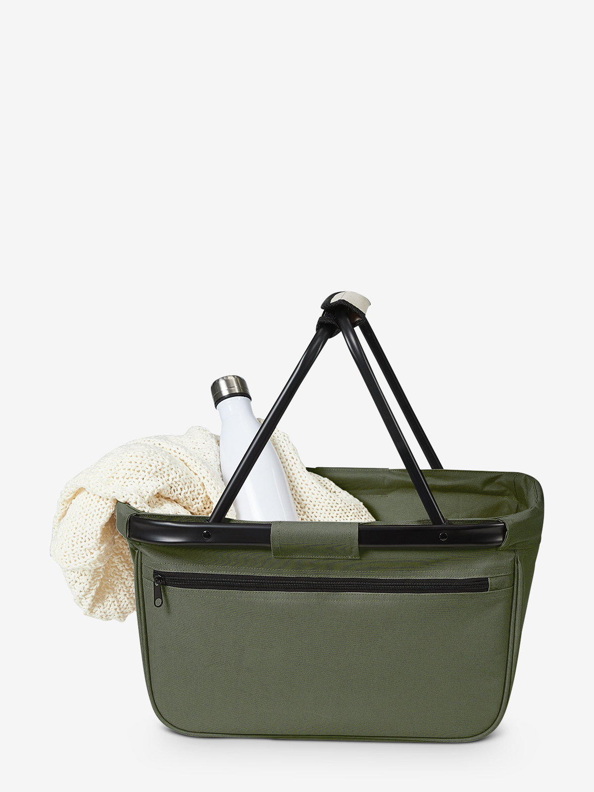 Shopper BLACKBASKET oliv gefuellt