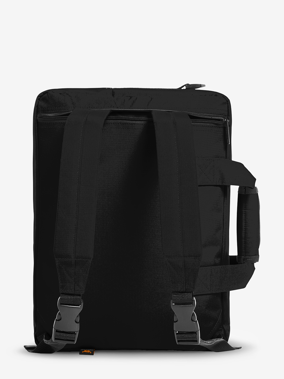 Laptop-Rucksack ECONOMY schwarz ruecken