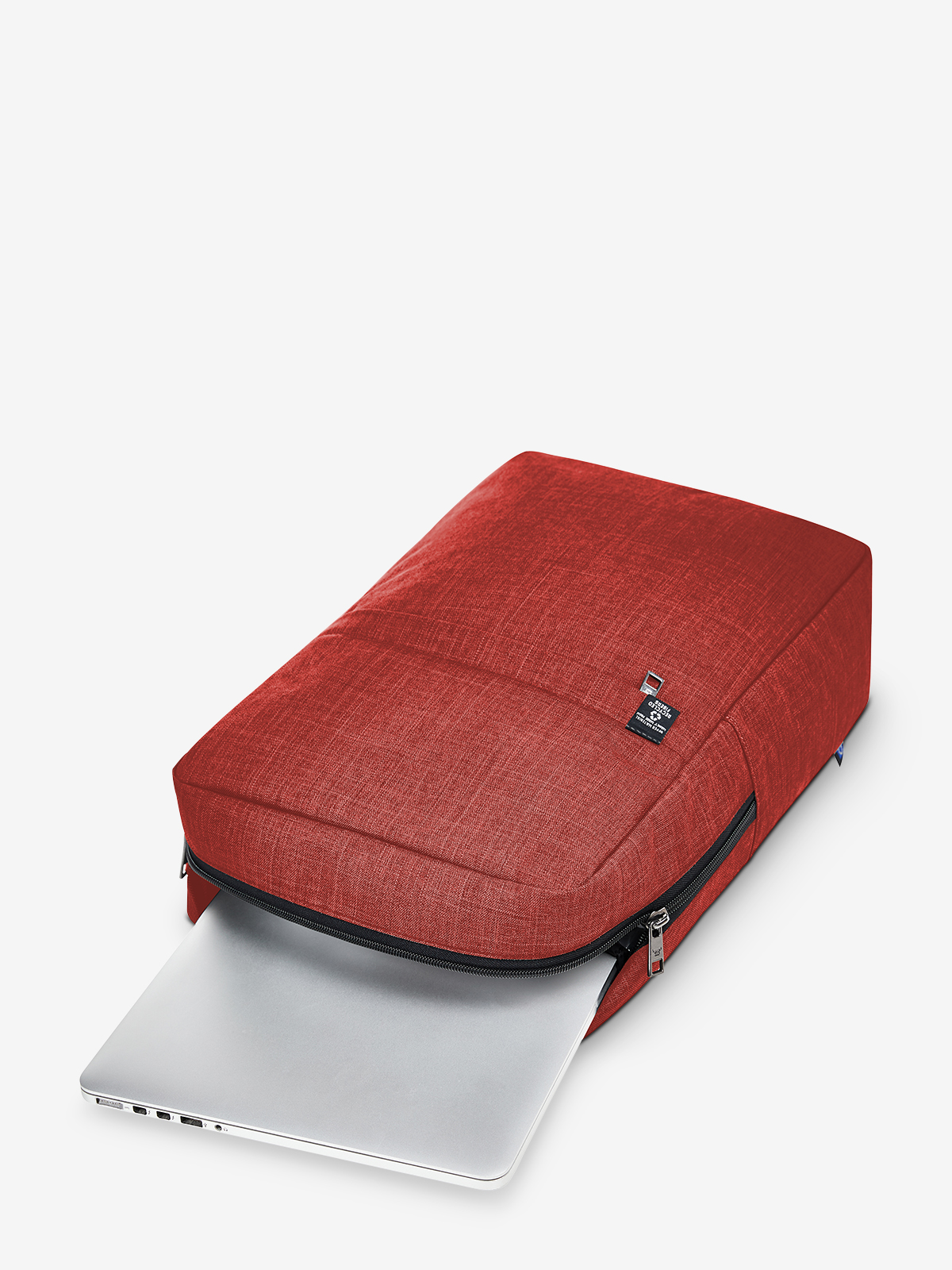 notebook backpack EUROPE red-sprinkle filled