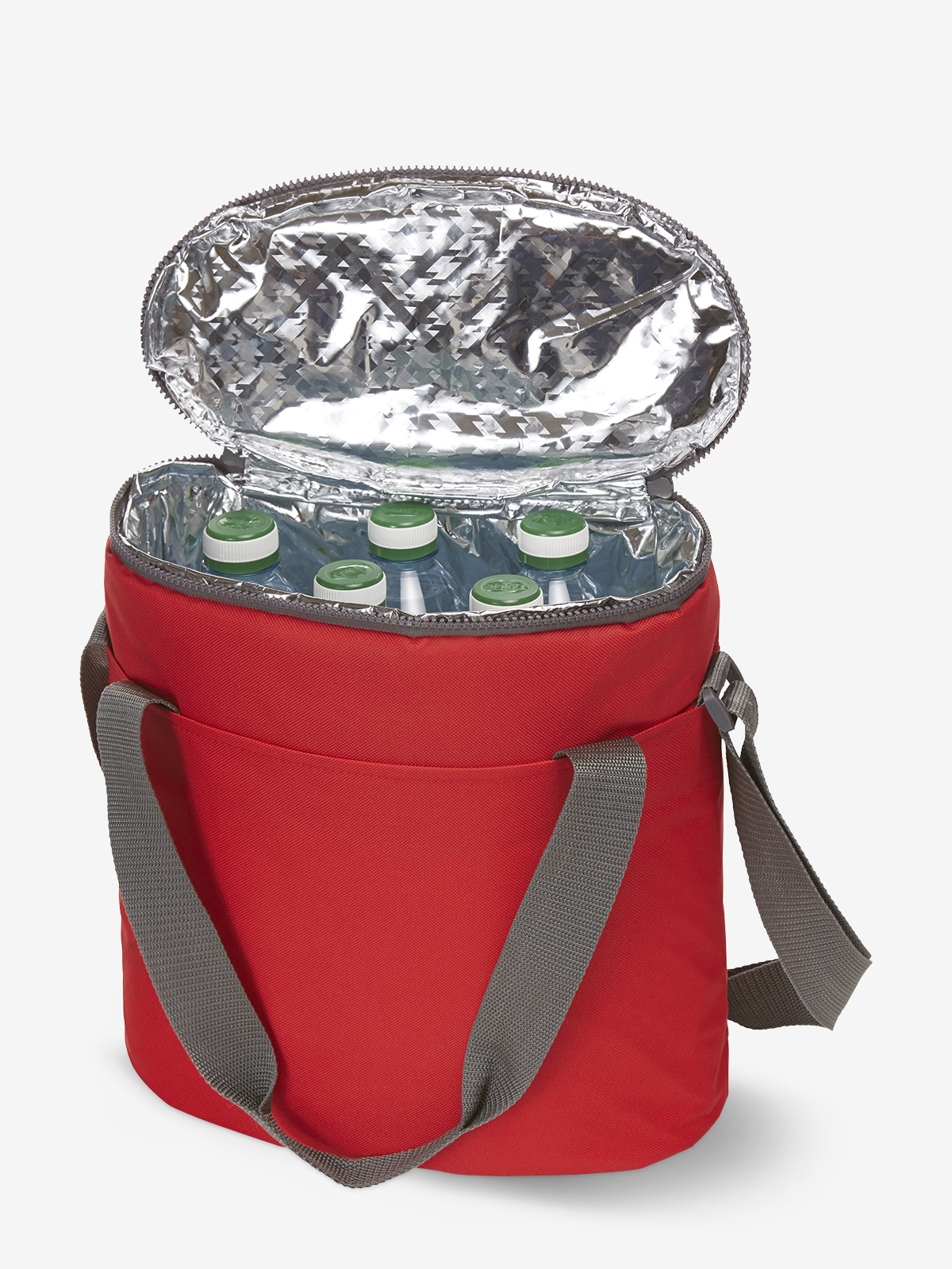 Kuehltasche SOLUTION rot gefuellt