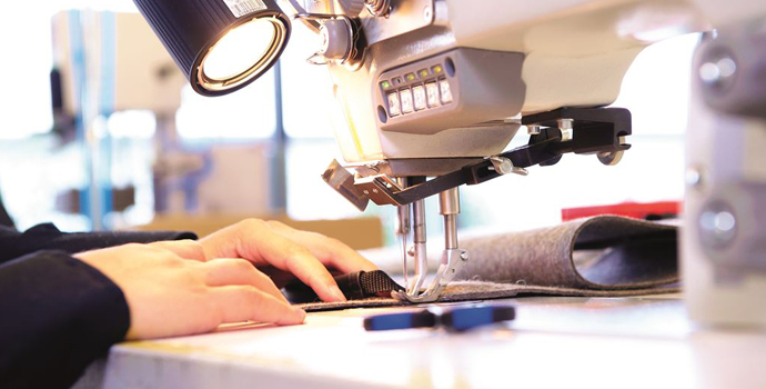 Einblicke in die Ausbildung in der Näherei bei Halfar