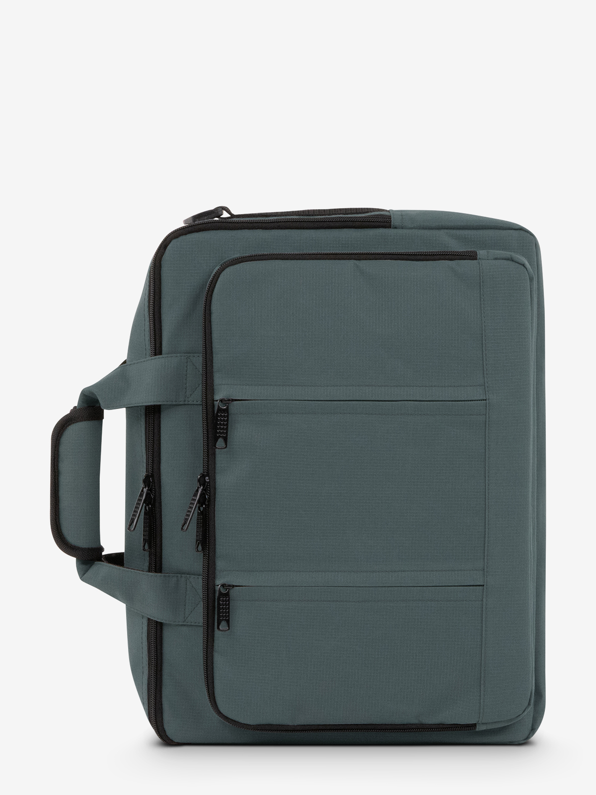 laptop backpack ECONOMY grey front backpack