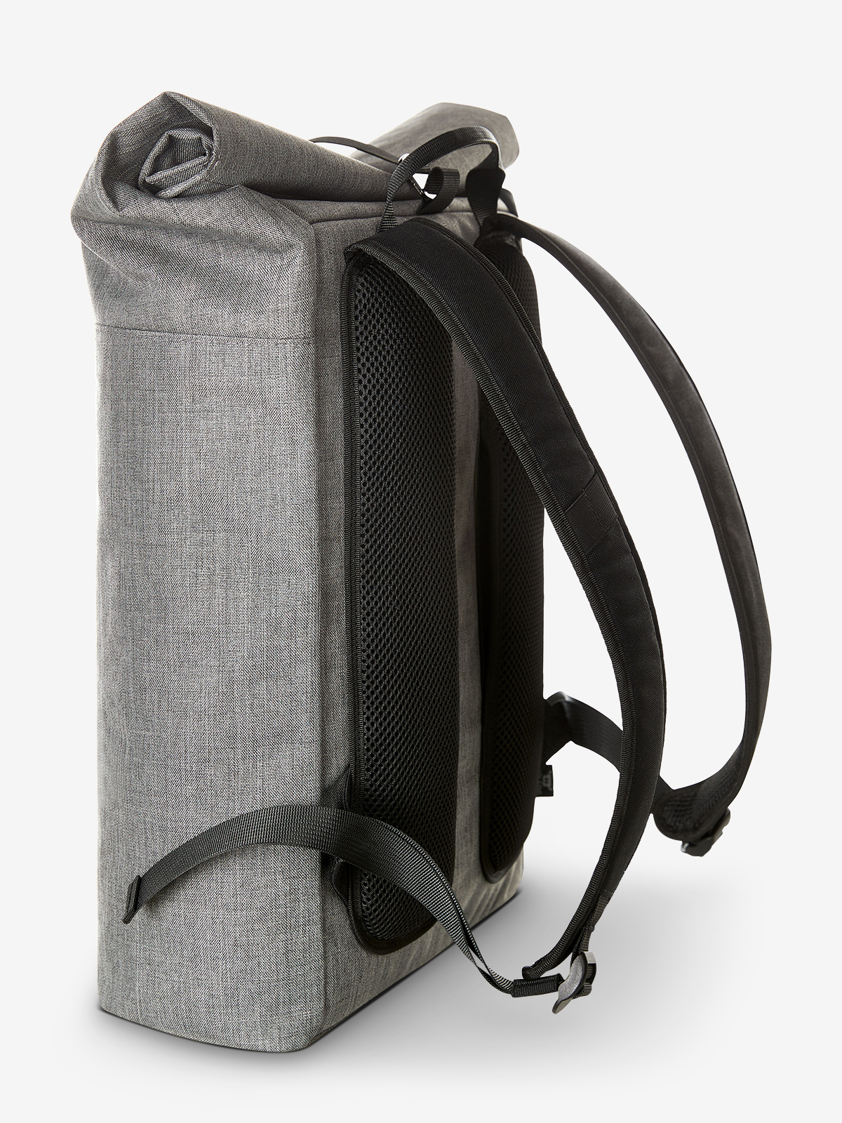 Notebook-Rollrucksack EUROPE hellgrau-meliert seite