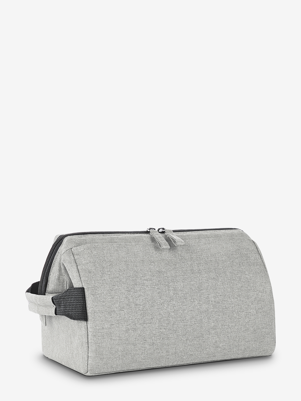 zipper bag CIRCLE light-grey-sprinkle