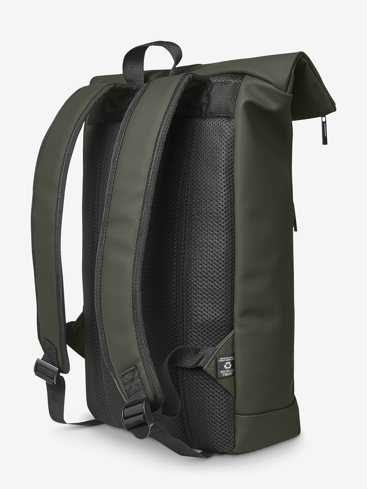 Laptop-Rucksack PURE oliv seite
