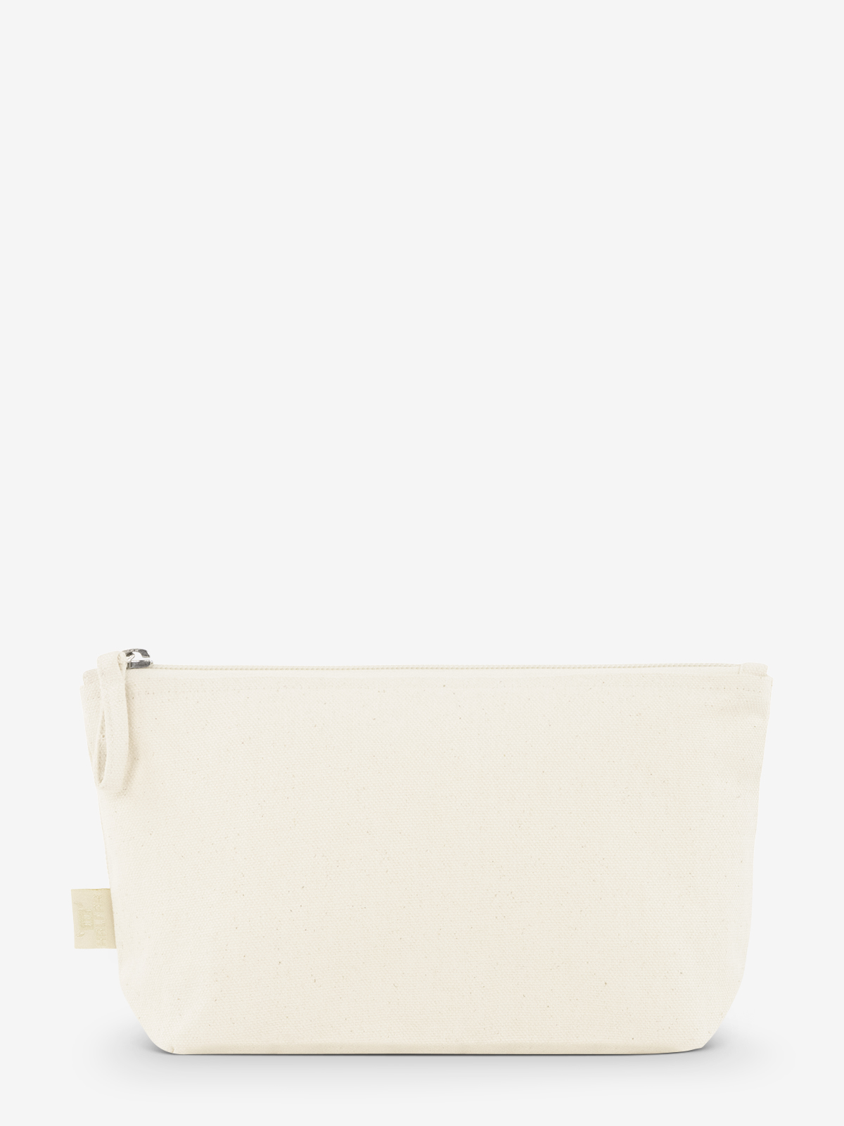 Reissverschluss-Tasche ORGANIC M front