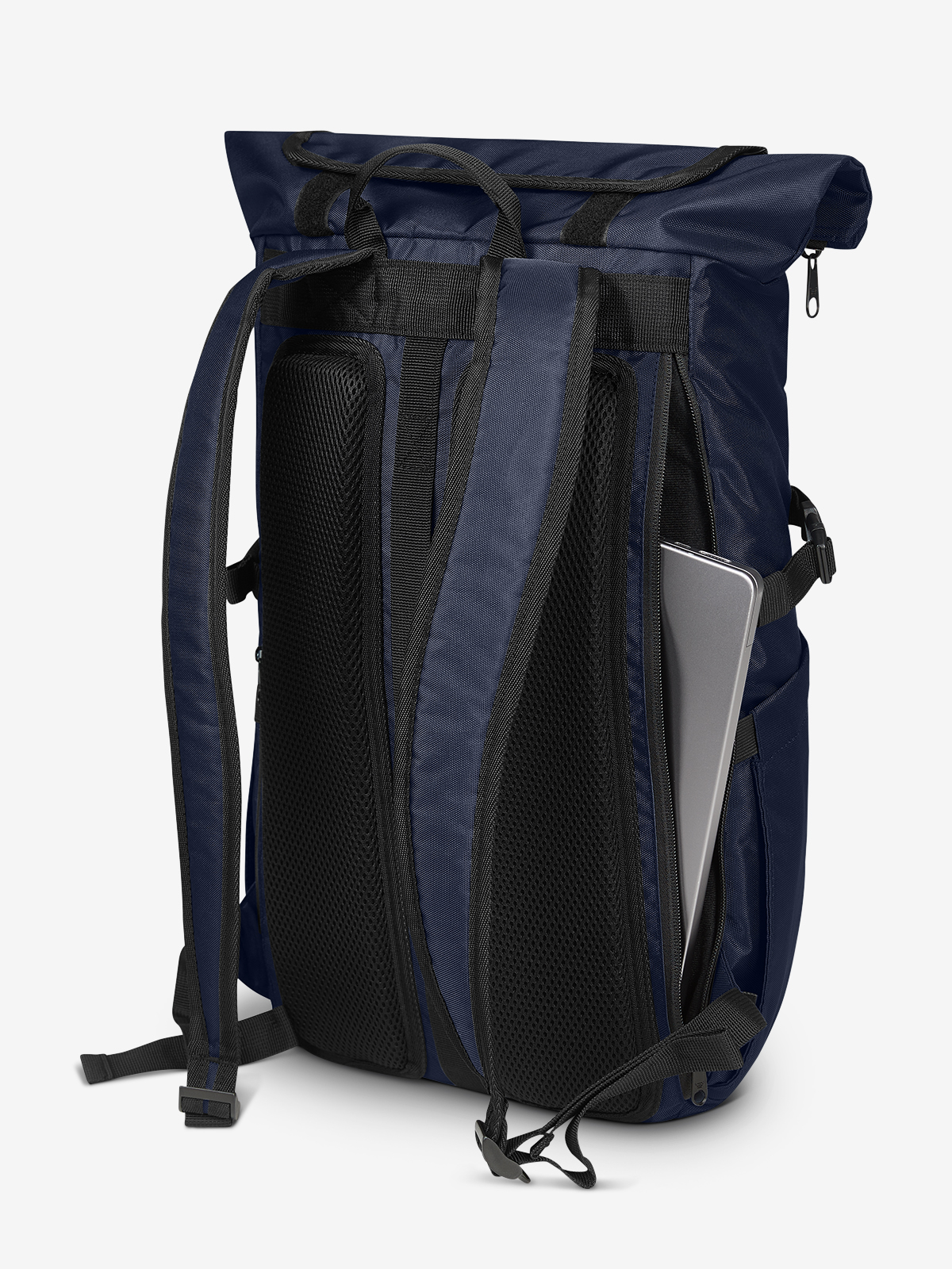 Notebook-Rucksack FLEX marine rueckenfach